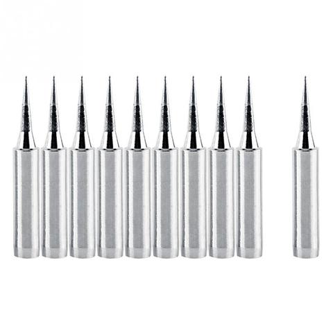 10pcs/Set 900M-T-I Soldering Tips Replacement Solder Iron Rework Station Tools