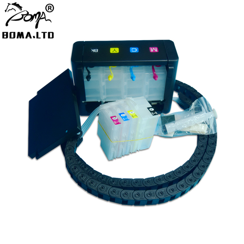 DIY 711 711XL Bulk Ink CISS Continuous Supply System For HP Designjet T120 T520 T130 T125 T525 T530 36/24 Inch ARC Chip ► Photo 1/5
