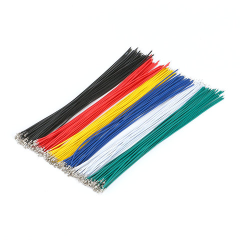 20pcs/lot XH2.54 Single Tin Header 200mm Terminal wire Connector wire 24AWG ► Photo 1/1