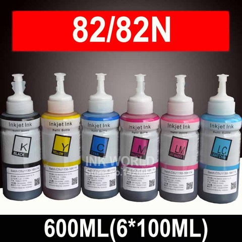 600ML Ink Refill Kit compatible EPSON R290 R270 RX610 T50 rx610 TX800 RX690 R390 artisan 730 Printer Ink T0821 82N 82 ink ► Photo 1/6