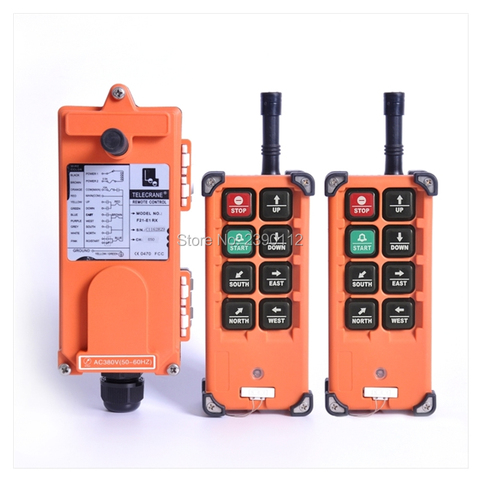 Universal Wholesales Telecrane F21-E1B Industrial Crane Wireless Radio RF Control 2 Transmitter 1 Receiver for Truck Hoist Crane ► Photo 1/6