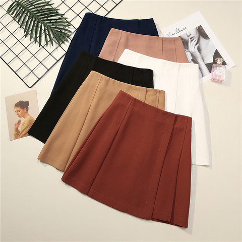 Irregular High Waist Skirt Women Korean-Style Fashion Short Sexy Mini Skirt Jupe Femme Spring Summer Skirts Womens Faldas C5472 ► Photo 1/6