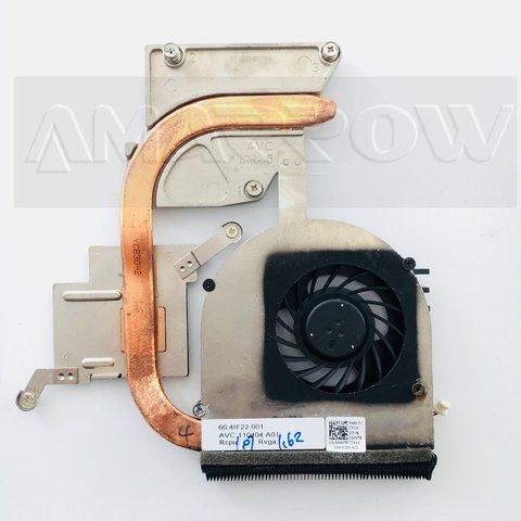 Original free shipping laptop heatsink cooling fan cpu cooler For DELL N5110 v3550 CPU heatsink 0GXVT8 ► Photo 1/4