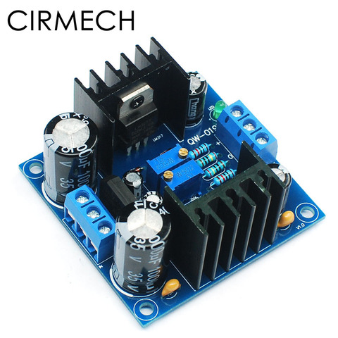CIRMECH LM317 LM337 Positive and negative dual power adjustable power supply board diy kit ► Photo 1/5