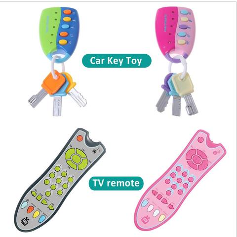 Baby Toy Music Mobile Phone TV Remote Control Car Key Early Educational Toys Electric Numbers Learning Machine Gifts For Newborn ► Photo 1/6