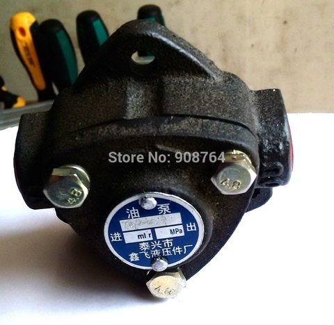 Gear oil pump  Insert type lubricating cycloid   low pressure  gear pump triangle with small flow ► Photo 1/5