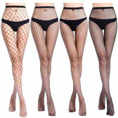 SEXY women high waist fishnet stocking fishnet club tights panty knitting net pantyhose trouser mesh lingerie tt016 1pcs/lot ► Photo 1/4