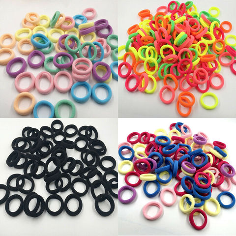 2022 New 50pcs/Lot Child Baby Kids Ponytail Holders Hair Accessories For Girls Fashion Rubber Bands Tie Accessories ► Photo 1/6