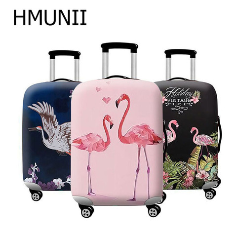 HMUNII Hot FashionElastic Fabric Luggage Protective Cover Suitable18-32 Inch Trolley Case Suitcase Dust Cover Travel Accessories ► Photo 1/1