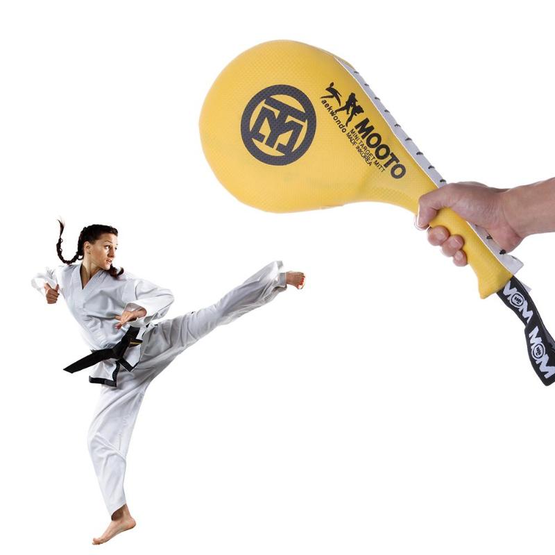 Kids Taekwondo Rebound Sponge Durable Double Kick Pad Target for Training 