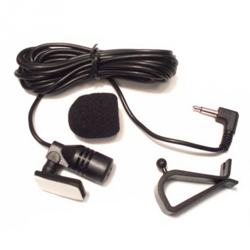 New 3.5mm External Car Microphone GPS Audio Stereo Microphone Car Portable Bluetooth Wired Radio Stereo Player Microphone  #2 ► Photo 1/6