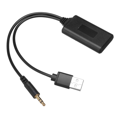 Emotie Werkgever banaan Universal Car 12V bluetooth Module Adapter Wireless Radio Stereo AUX-IN Aux  Cable Adapter USB 3.5MM Jack Plug - Price history & Review | AliExpress  Seller - AUTSOME Car Stereo Radio Store | Alitools.io