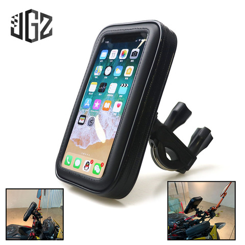 Motorcycle Bicycle Universal Mobile Phone Holder Bags Telephone Stand Waterproof Cases For Honda Triumph Yamaha BMW Ducati KTM ► Photo 1/6