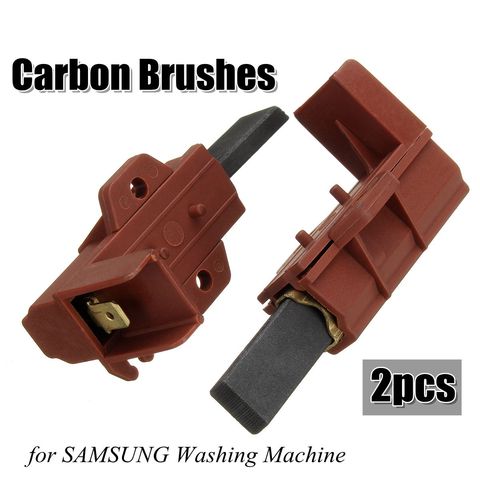 2pcs Washing Machine Motor Carbon Brush And Holder For SAMSUNG Ariston Indesit Welling ► Photo 1/6