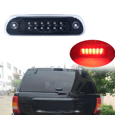 Third Red Smoke/Clear Tail Rear Brake Stop LED Light Rear Lamp Car Fit For Jeep Grand Cherokee 1999 2000 2001 2002 2003 2004 ► Photo 1/6