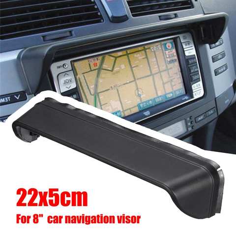 Universal Plastic Car Interior GPS Navigator Sunshade Anti-Glare Sunshield Visor 
