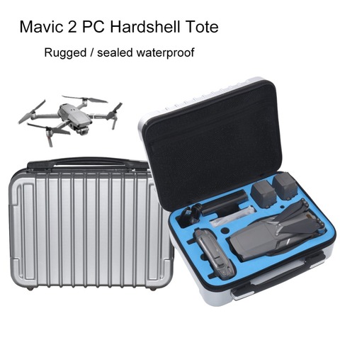 Handbags FOR DJI MAVIC 2 Pro storage bag PC hard shell Case Box For DJI Mavic 2 Zoom Drone 4K protection bag Accessories ► Photo 1/6