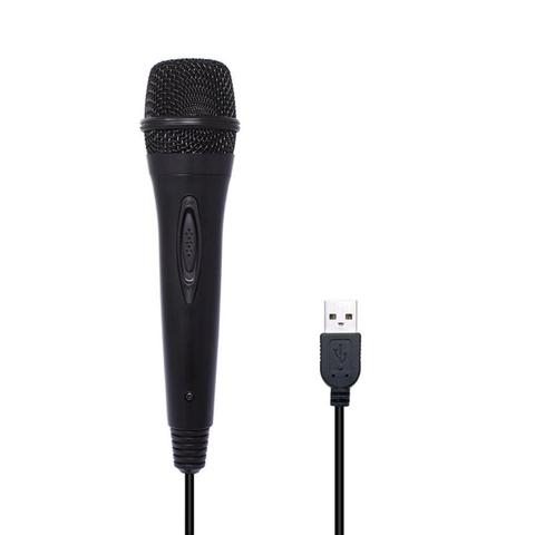 USB Wired 3m/9.8ft Gamepads use Microphone High Performance Karaoke MIC for  Nintend Switch PS4 Wii U XBOX360 PC Microphones - Price history & Review, AliExpress Seller - OD 3C Store