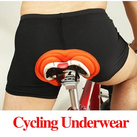 Hot Sale Unisex Bicycle Cycling Shorts Comfortable Underwear Sponge Gel 3D Padded Bike Short Pants Bike Accessories Size S-XXXL ► Photo 1/6