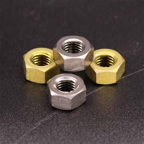 DIN934 M5 M6 M8 M10 M12 Titanium Alloy Hexagon Nuts ► Photo 1/1