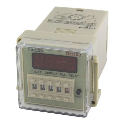 DH48J-11A 11 pin contact/sensor signal input digital counter relay DH48J DH48J-A AC 220V 110V 36V 380V AC/DC 24-240V 12V 24V ► Photo 1/6