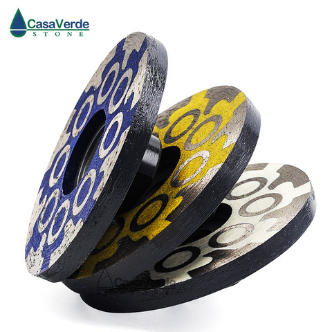 3pcs/lot Diameter 100mm 4 inch sharpness type resin filled diamond grinding wheels for grinding and polishing stone ► Photo 1/6