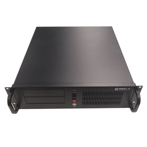 factory direct 3U industrial case 19 inches rack-mounted server chassis TOP3U450B support ATX power supply and 1.2MM SGCC black ► Photo 1/1