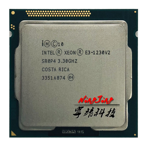 Intel Xeon E3-1230 v2 E3 1230v2 E3 1230 v2 3.3 GHz Quad-Core CPU Processor 8M 69W LGA 1155 ► Photo 1/1
