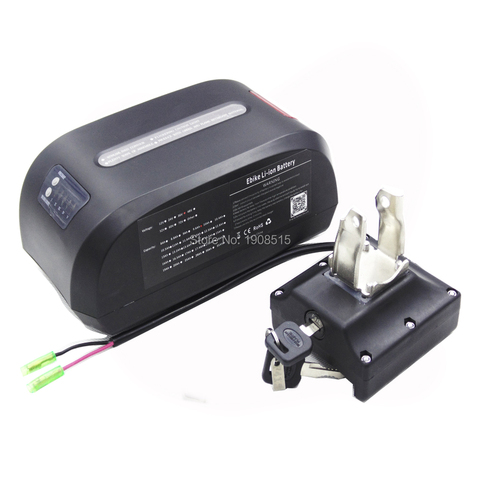 EU US tax included frog battery pack 36V 10.4Ah 11.6Ah 12Ah 13.6Ah 14Ah 250W 350W folding ebike battery with charger ► Photo 1/6