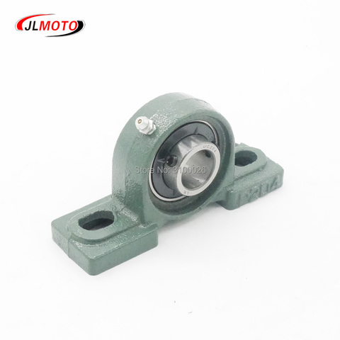 UCP204 20MM Mounted Block Cast Housing Self-aligning Pillow Bearing Fit For Rear Axle ATV Go Kart Electric Bike Buggy Parts ► Photo 1/6