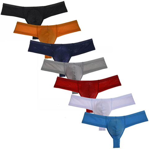 Men Breathable Mini Underwear Cimfy Bulge Pouch Bikini Boxers Ropa Interior Hombre Calecon ► Photo 1/6