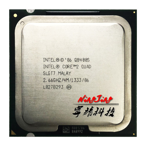 Intel Core 2 Quad Q8400S 2.6 GHz Quad-Core CPU Processor 4M 65W LGA 775 ► Photo 1/1