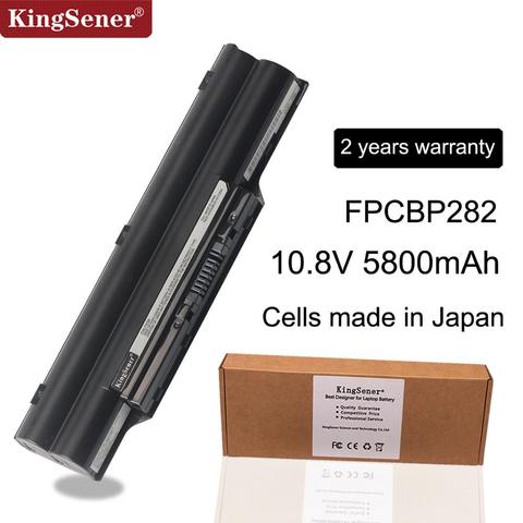 KingSener FPCBP282 Battery for Fujitsu LifeBook AH572 SH760 S6311 S710 S7110 S7111 S751 S760 S761 FPCBP281 FPCBP145 FMVNBP198 ► Photo 1/3