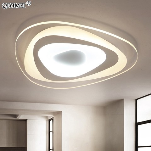 Ultrathin Triangle Ceiling Lights lamps for living room bedroom lustres de sala home Dec LED Chandelier ceiling ► Photo 1/6