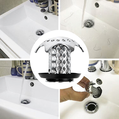Shower Drain Hair Catcher Shower Sink Drain Cover Gadgets Prevents Hair  From Clogging Sink Filter Bath Plug Bathroom Accessories - Price history &  Review