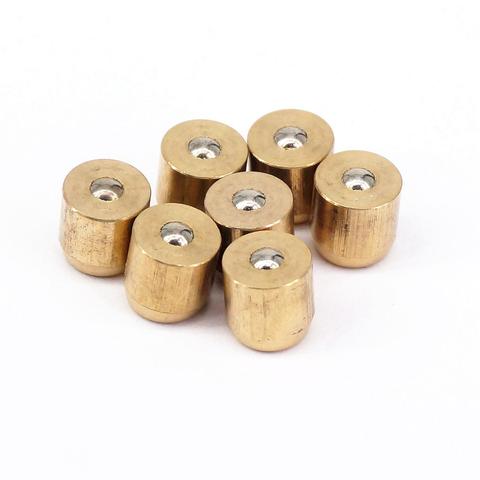 LOT 20 Brass Push Button oiler press fit ball oiler for Gas Engine Motor Hit&Miss Oil Grease  6x6mm ► Photo 1/4