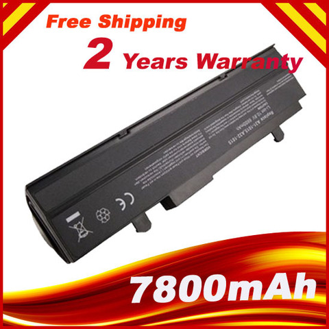 7800mAH Black Battery For Asus Eee PC 1215 1215b 1215N 1015b 1015 1015bx 1015px 1015p A31-015 A32-1015 AL31-1015 ► Photo 1/2