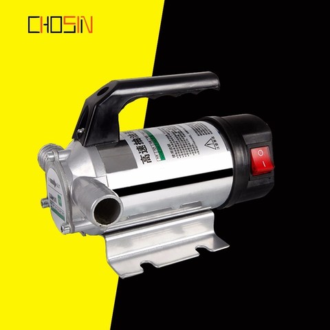 50l/min Ac Dc Electric Automatic Fuel Transfer Pump Small Auto Refueling Pump For Pumping Oil/diesel/kerosene/water ► Photo 1/6