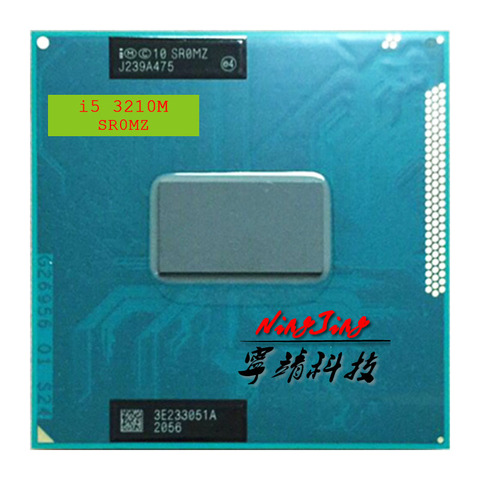 Intel Core i5-3210M i5 3210M SR0MZ 2.5 GHz Dual-Core Quad-Thread CPU Processor 3M 35W Socket G2 / rPGA988B ► Photo 1/1