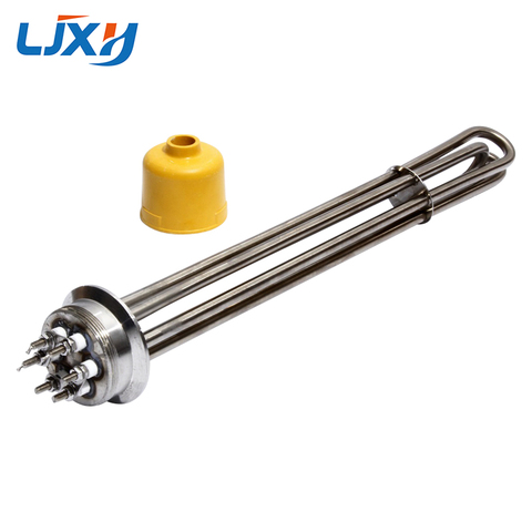 LJXH Tubular Oil Heater Heating Element 220V/380V 63mm Flange Disc Power 3KW/4.5KW/6KW/9KW/12KW for Heat-conducting Oil Stove ► Photo 1/6