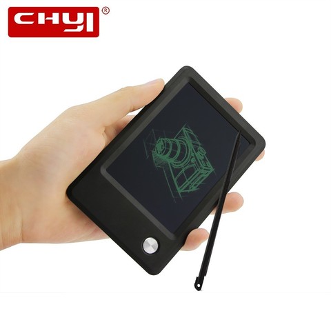 CHYI Mini LCD Writing Tablet 4.5 Inch Handy Digital Drawing Board Memo Message Electronic Graphic Notepad Paperless Gift For Kid ► Photo 1/6