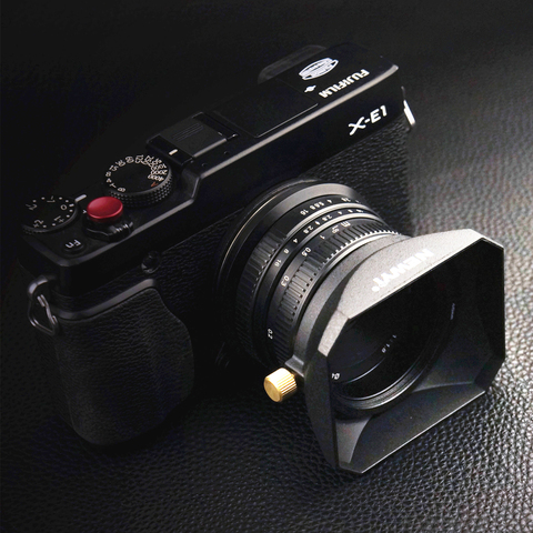 Square Lens Hood for Sony Fujifilm Olympus Mirrorless Camera Lenses DV Camcorders 37 39 40.5 43 46 49 52 55 58 mm ► Photo 1/6