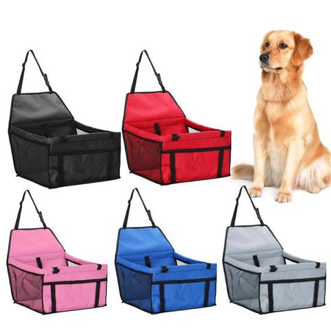 2 in 1 Pet Dog Carrier Folding Car Seat Pad Safe Carry House Puppy Bag Car  Travel Accessories Waterproof Dog Seat Bag Basket