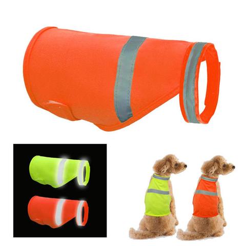 AsyPets Pet Dog High Visibility Reflective Safety Vest for Outdoor Work Walking ► Photo 1/6