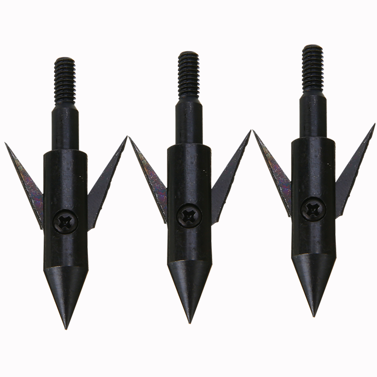 3pcs 100grain 3 Blade Arrowhead Broadhead Point Arrow Bow Shooting Hunting New 