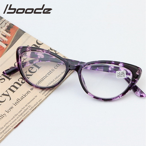 iboode Cat Eye Reading Glasses Women Eyeglasses Presbyopic 1.0 1.25 1.5 1.75 2.0 2.25 2.5 2.75 3.0 3.25 3.5 3.75 4.0 Men Eyewear ► Photo 1/6