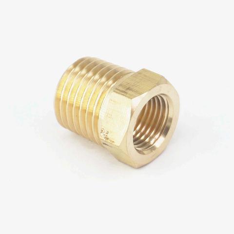 Brass Pipe Fitting Coupler 1/4
