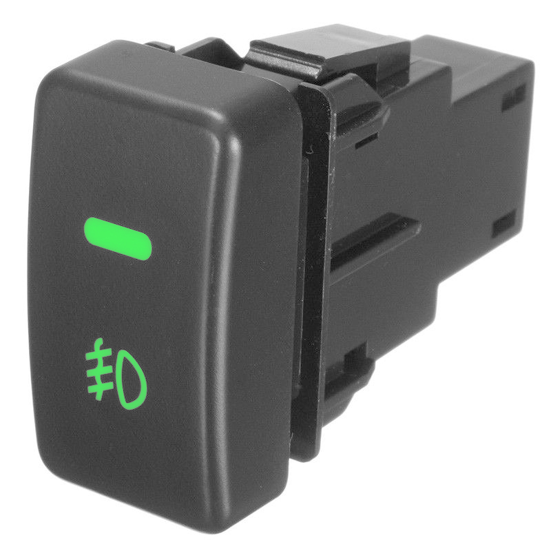 1PC Car 5 Pin Push Button Fog Light Switch Black Plastic 23*43*60mm For Honda Civic Accord CRV Car Fog Light Switch Accessories ► Photo 1/6
