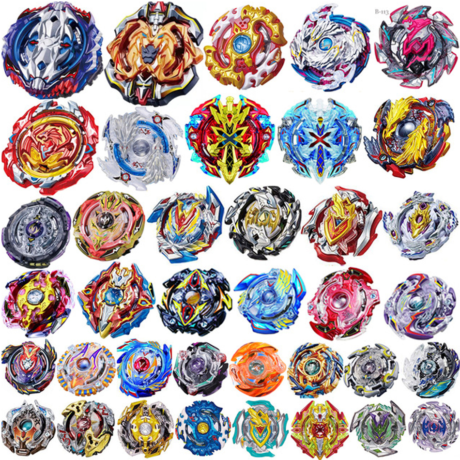 Kids Beyblade Burst With Launcher Spinning Top 4D Metal Plastic Fusion Toy Gift 