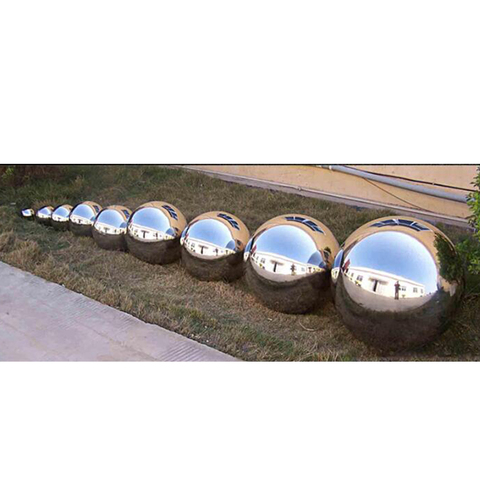 Mirror Polishing Stainless Steel Hollow Metal Ball 1.0MM Wall Thickness Ball Garden Decoration ► Photo 1/1